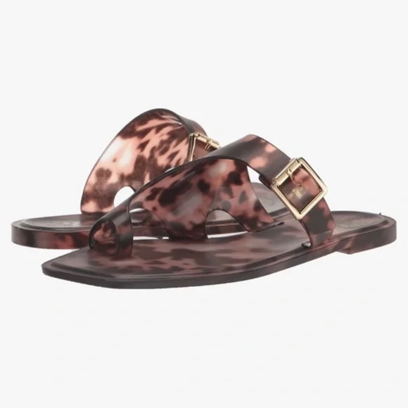 Vince Camuto Brown Jelly Sandals - Picture 2 of 7